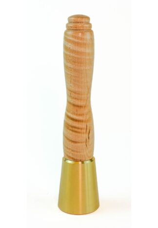 Tiger Maple 1.5lb Brass Mallet